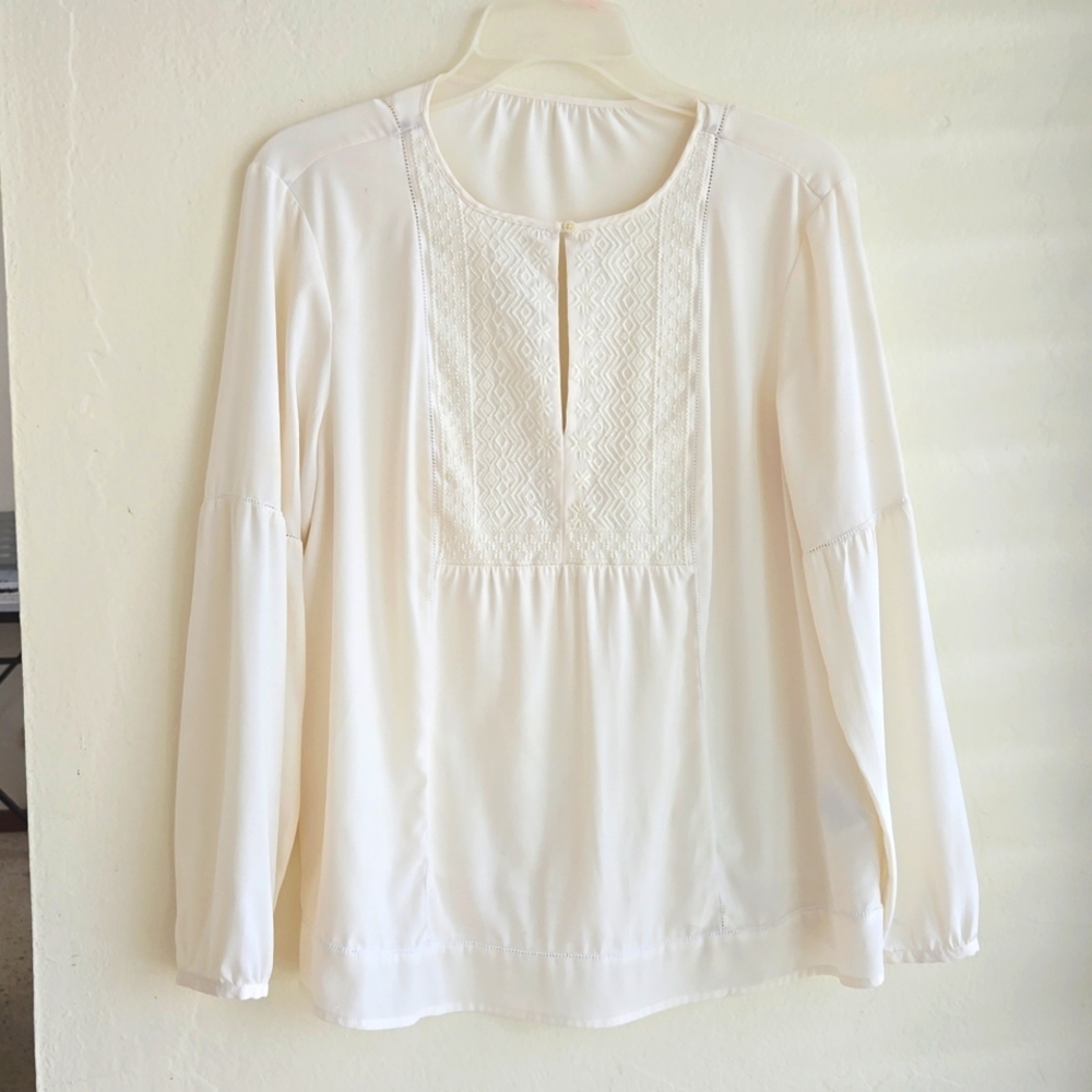 Vintage Blouse Bond White